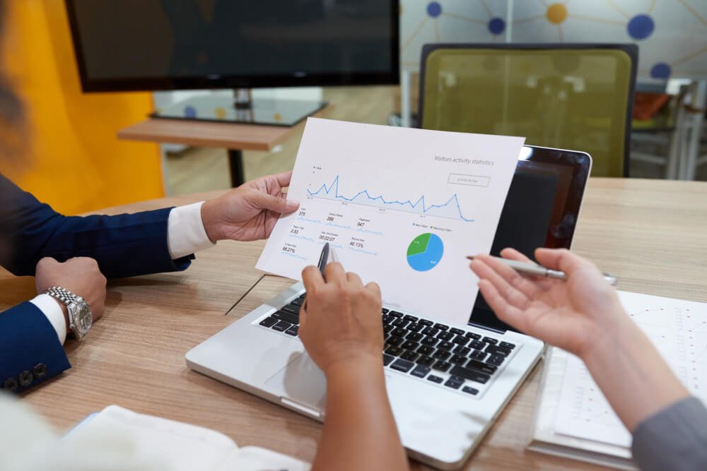 Conversion rate optimisation testing on a website