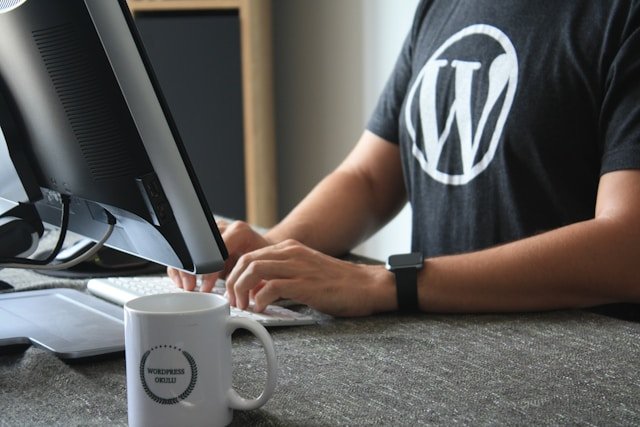 Dedicated WordPress strategist on a call with a client