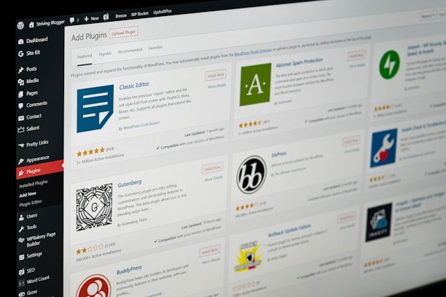 Team building a custom WordPress CMS website