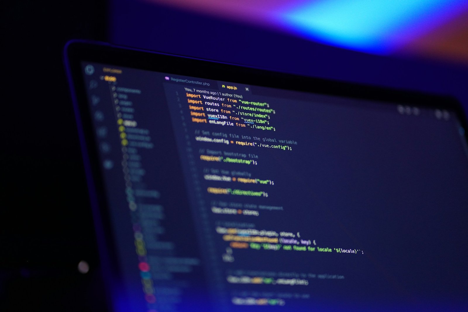Structured data and schema markup implementation on a website